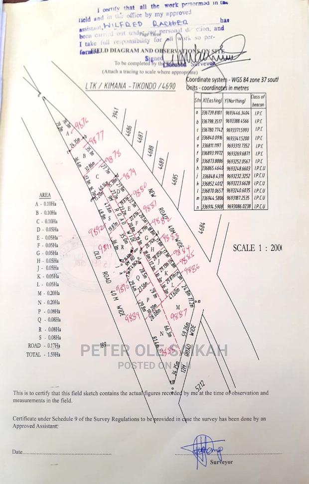 Kimana - Loitokitok Tarmac Plots for Sale