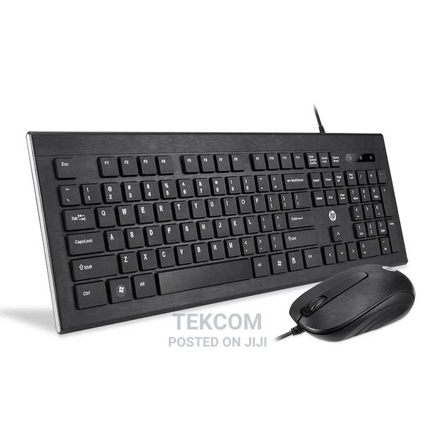 HP USB Keyboard and Mouse C1500 Black