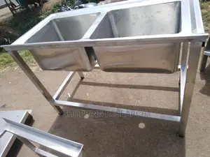 Stainless Steel Double Sink Well Polished Quality Product