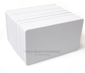 Plain White High Quality PVC Cards - thumbnail 2