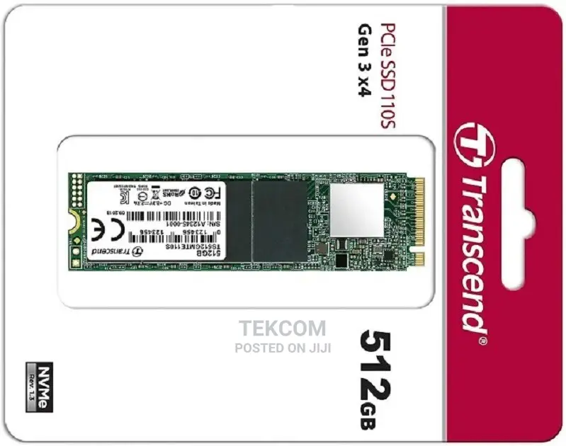 Transcend 110S Internal Ssd M.2 Pcie Gen 3*4 Nvme 2280 512gb
