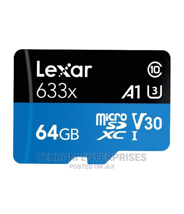 Lexar High-performance Memory Card 64GB - main view