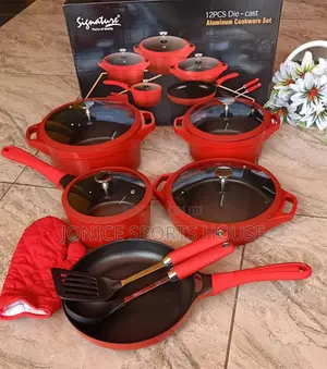 12 Die-Cast Cookware