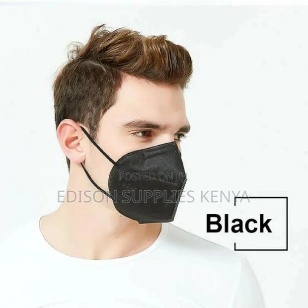 Black KN95 Masks High Quality (No Valve)