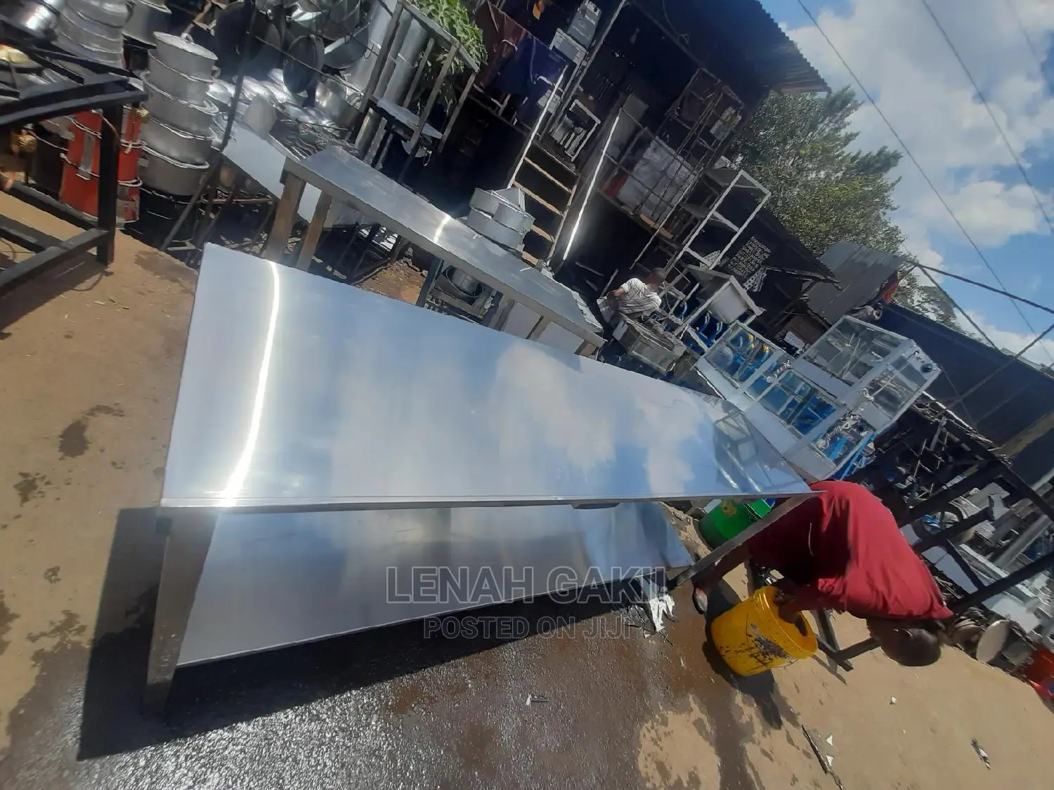 Stainless Steel Kitchen Table