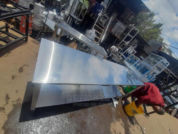 Stainless Steel Kitchen Table - main view