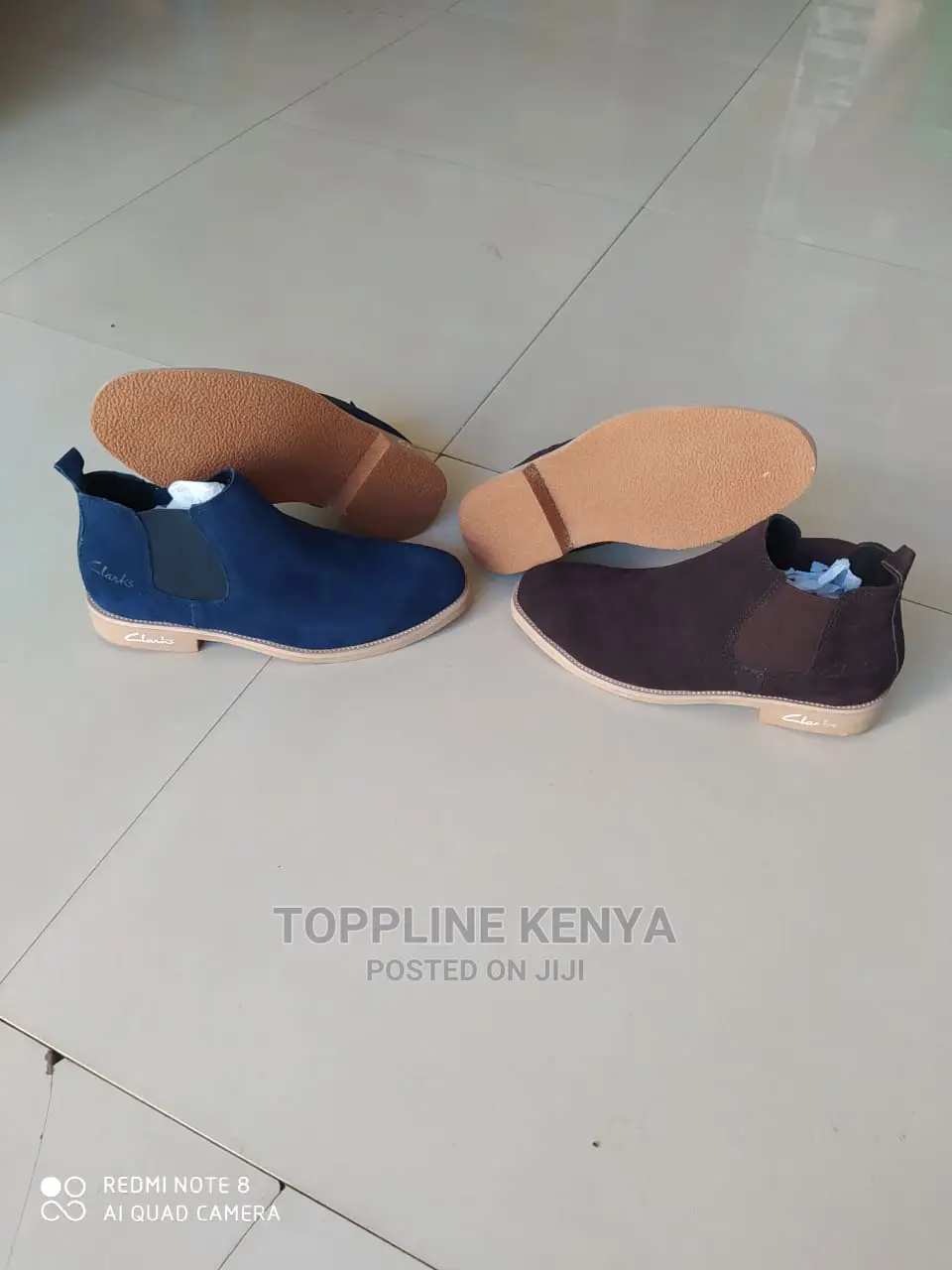 Navy Blue Clarks Chelsea Boots Fashion Men in Nairobi Central Shoes, Toppline Kenya Jiji.co.ke