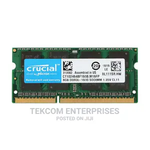 Crucial Laptop RAM DDR3L 8GB 1600