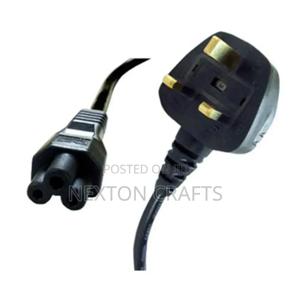 Fused Laptop Power Flower Cable Fused 3 Pin Plug