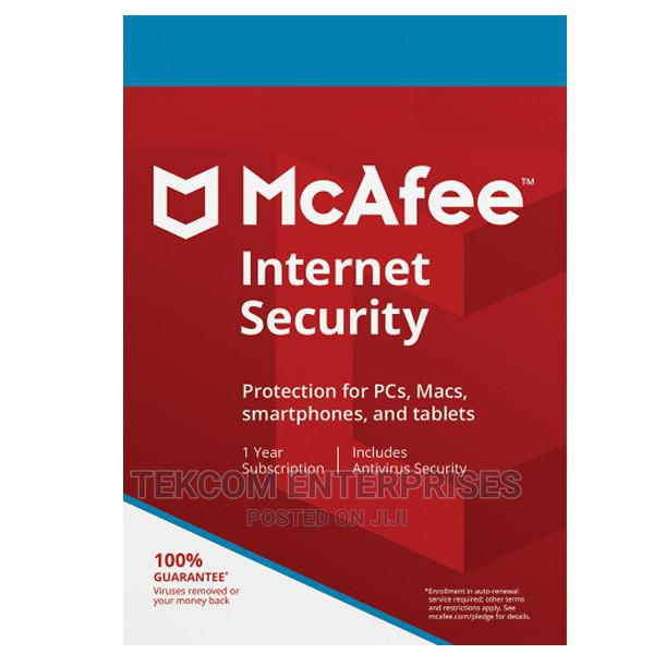 McAfee Internet Security 1 User Sleeve 1 Year Lincese - main view