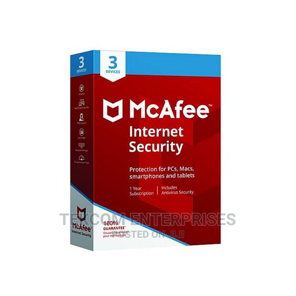 McAfee Internet Security 3 User 1 Year - main view