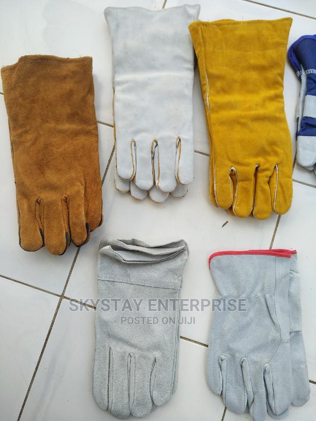 Welding Gloves Leather - thumbnail 3