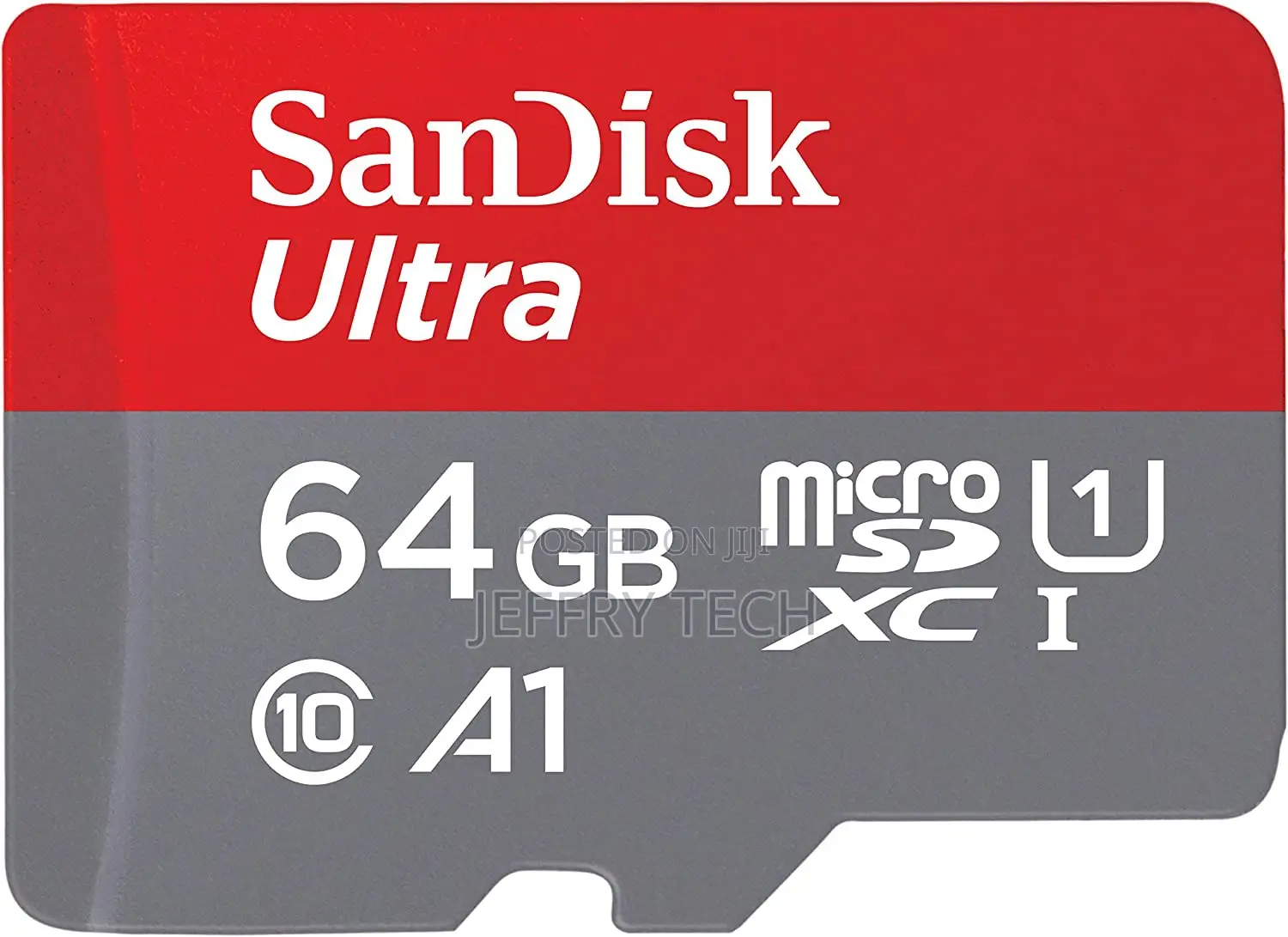 Sandisk 64GB Ultra Microsdhc UHS-I Memory Card With Adapter