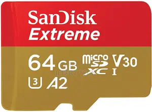Sandisk - SDSQXA2-064G-GN6MA 64GB Extreme Microsdxc UHS-I Me