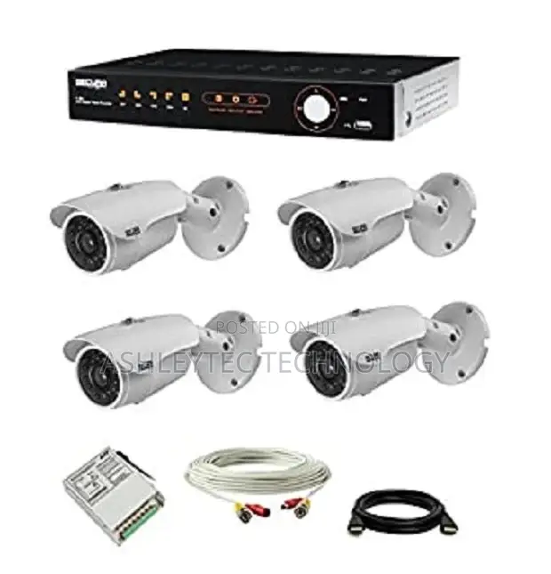 Dahua Metallic CCTV 8 Cameras and SURVEILLANCE
