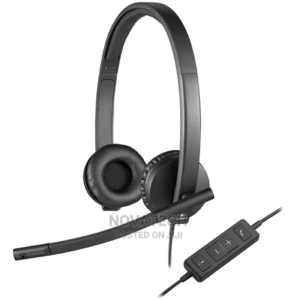 Logitech H570e USB Stereo Headset Headphones
