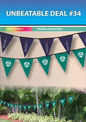 Bunting Printing and Sewing