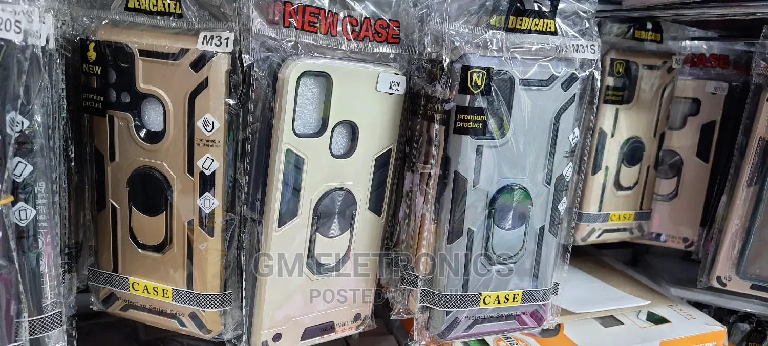 Samsung Galaxy M Series Armoured Back Case.