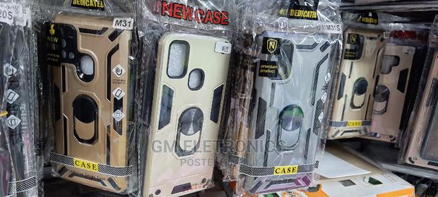 Samsung Galaxy M Series Armoured Back Case. - main view