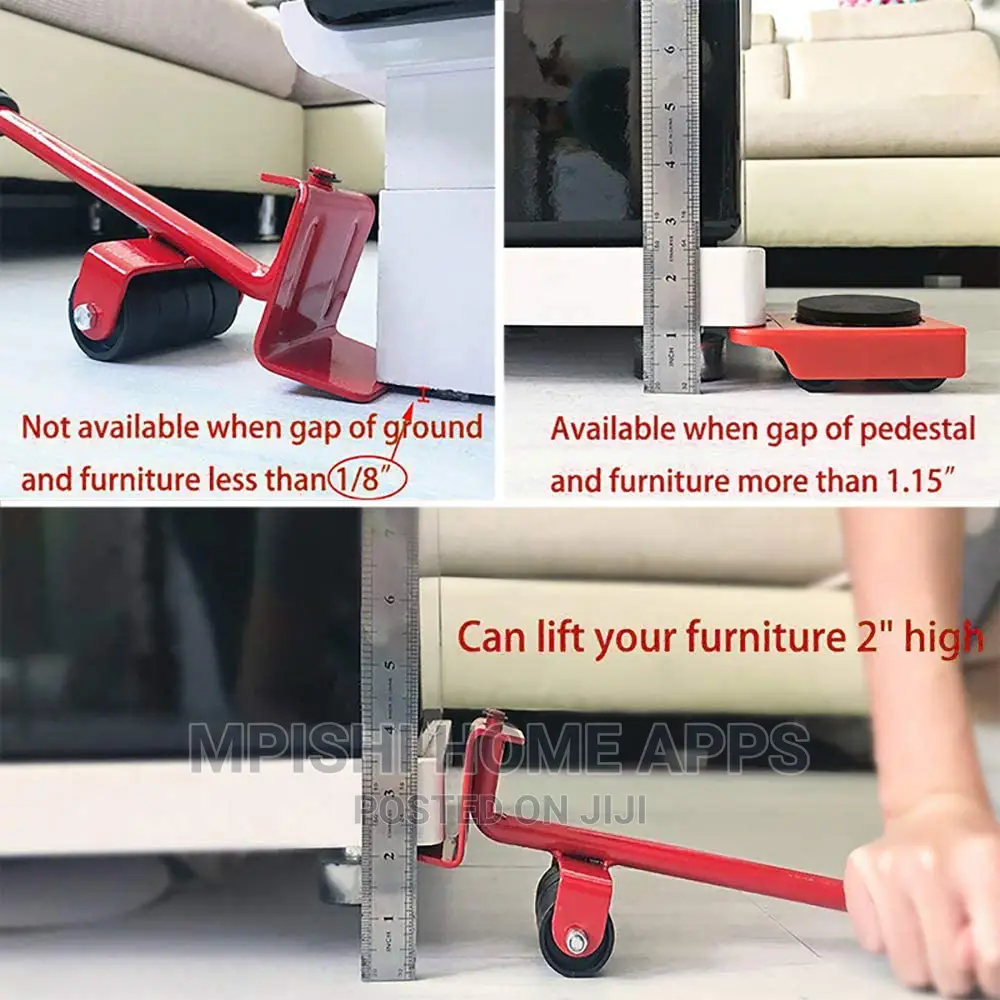 5 in 1 Heavy Furniture Moving Tool