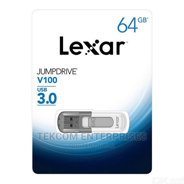 Lexar Jumpdrive V100 USB 3.0 Flash Drive - 64GB