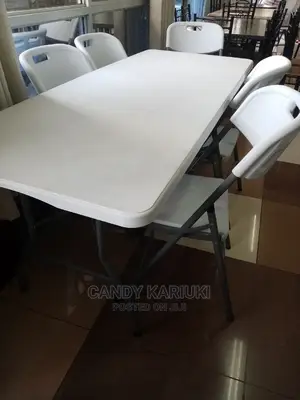 6 Seater Foldable Set