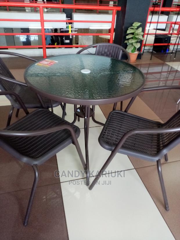 Elegant 4 Seater Outdoor Set
