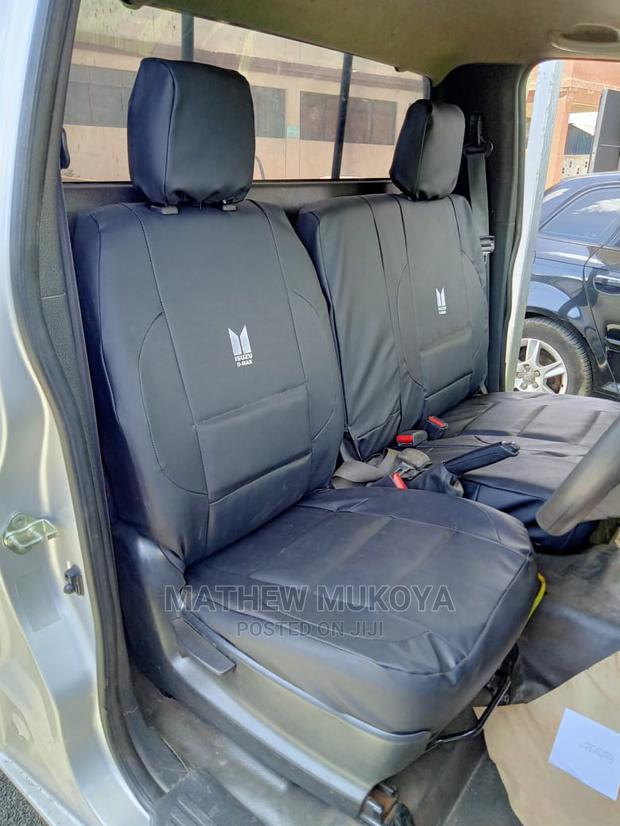 Isuzu Dmax Black Car Seat Covers - main view