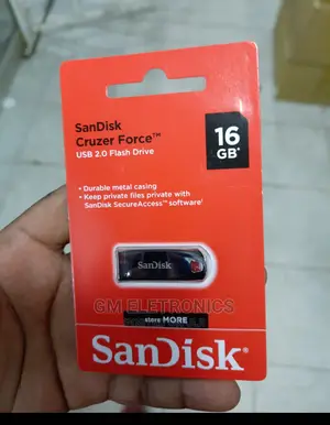 Original 16GB Sandisk Metallic USB 2•0 Drive.