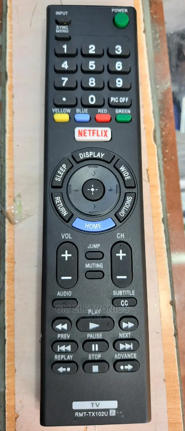 Replacement Remotes for Sony Smart and Android Tvs.
