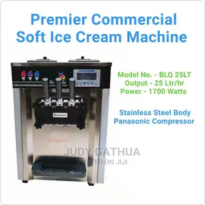 Soft Ice Cream Machine 25lt/Hr