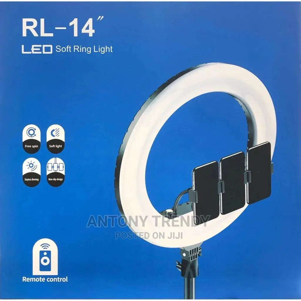 14 Inch Led Ring Light (Rl-14)/Ring Lights/Lights Withtripod