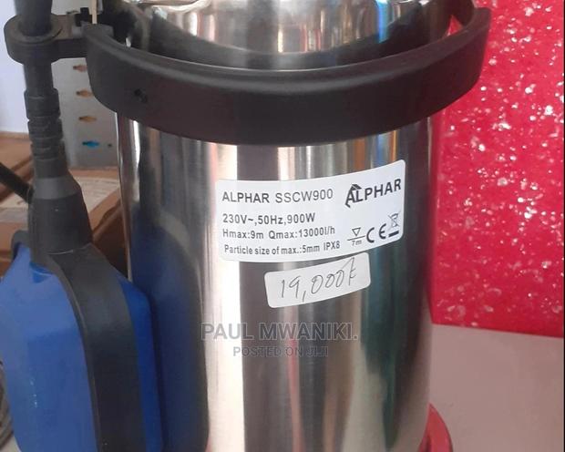Alphar Clean Water Submersible Pump.