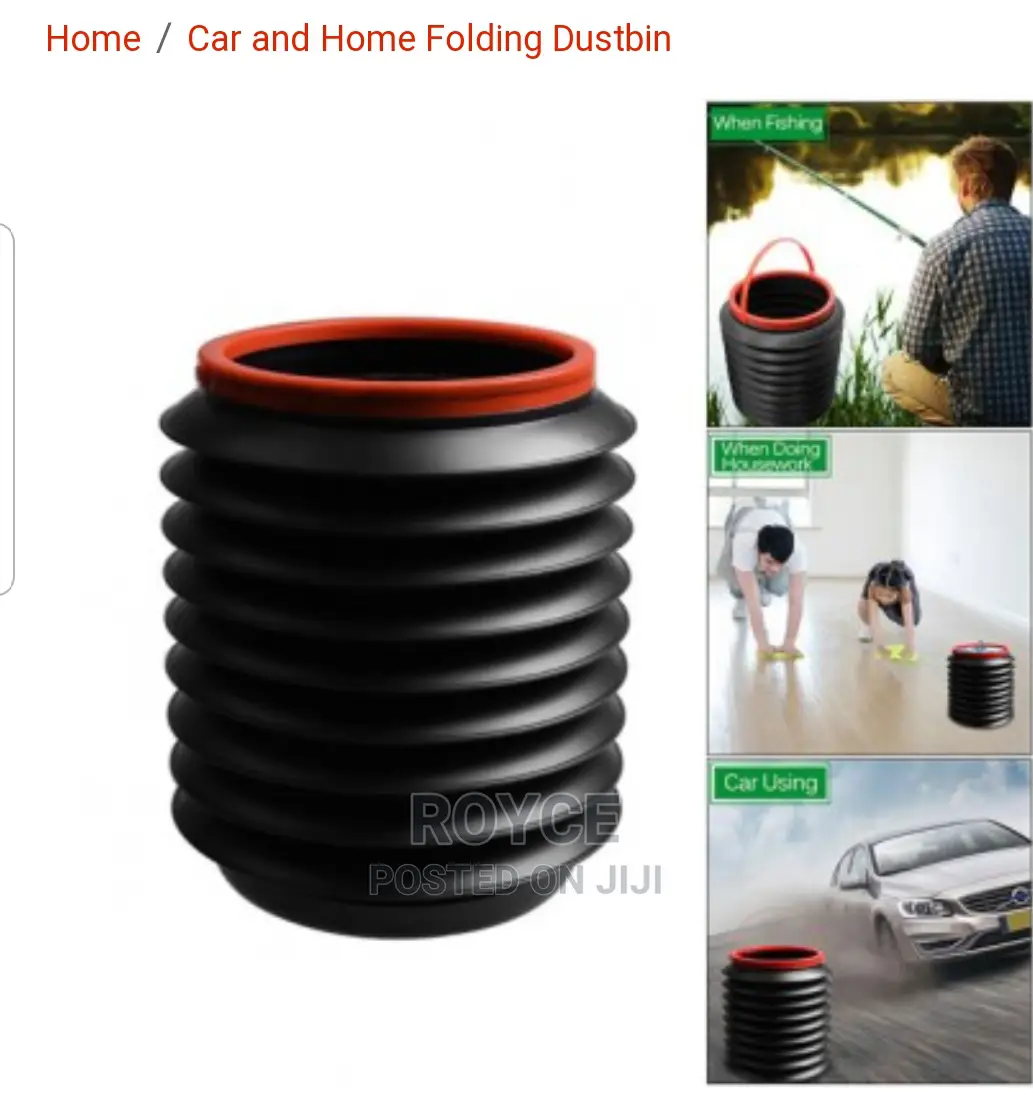 Collapsible Car Dustbin / Bucket