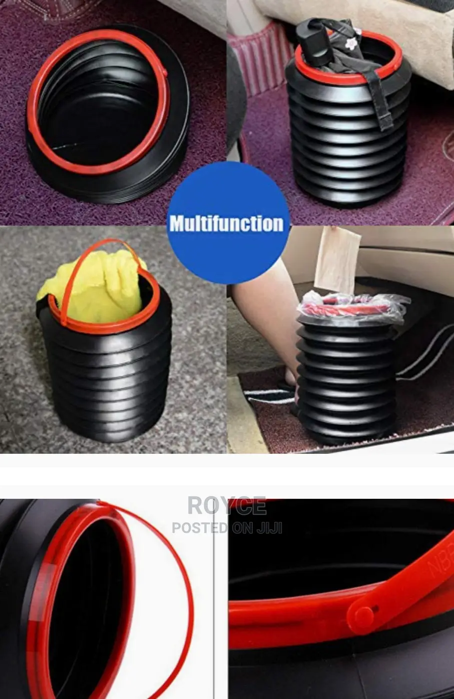 Collapsible Car Dustbin / Bucket