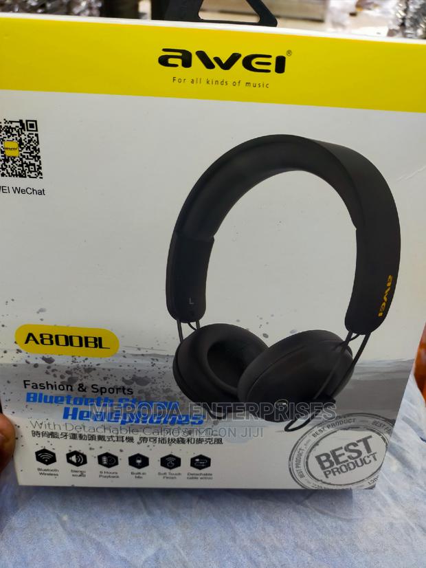Bluetooth Stereo Headphones A800BL - main view