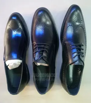 Black Shoes Leather