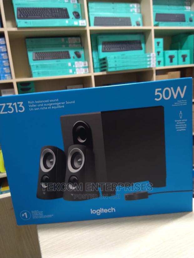 Logitech Z313 Computer Speaker System With Subwoofer - main view