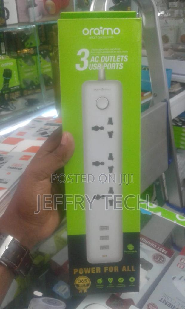 Oraimo 3ac Outlets 3usb Ports Powerhub - main view