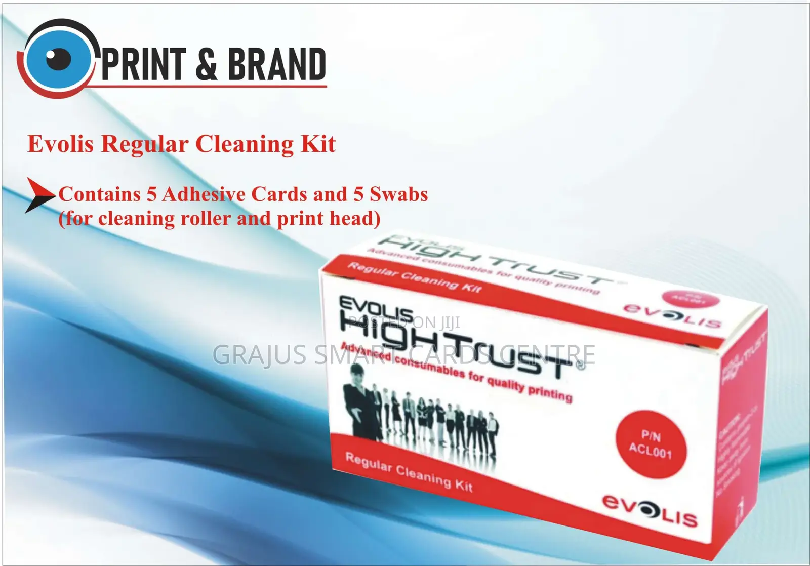 Evolis Regular Cleaning Kit- Acl 001
