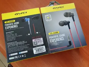 Awei ES-450M Stereo Bass Perfomance Earphones Black