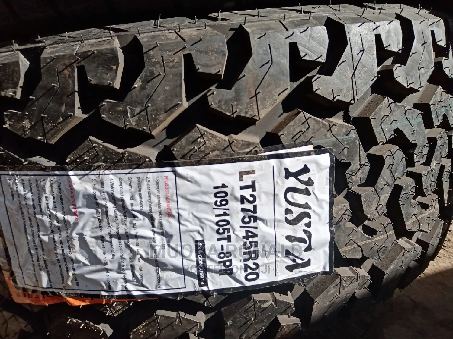 275/45r20 Yusta LT Made in China