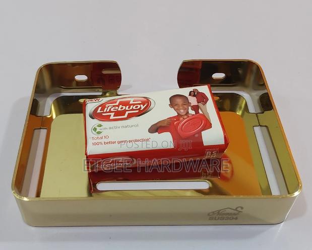Soap Holder Gold - main view