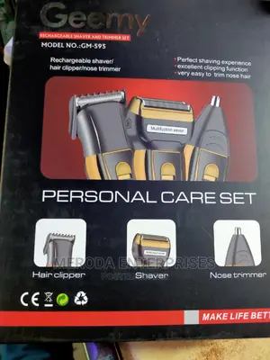 Geemy Rechargeable Shaver and Trimmer Set