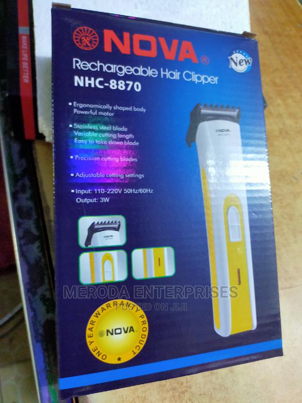 Nova Rechargeable Hair Clippers - main view