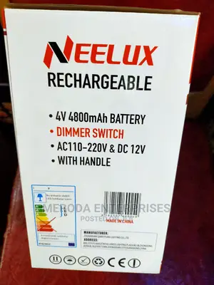 4800mah Rechargeable Lamp