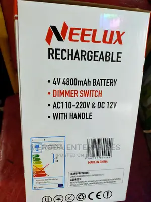 220v Rechargeable Lamp