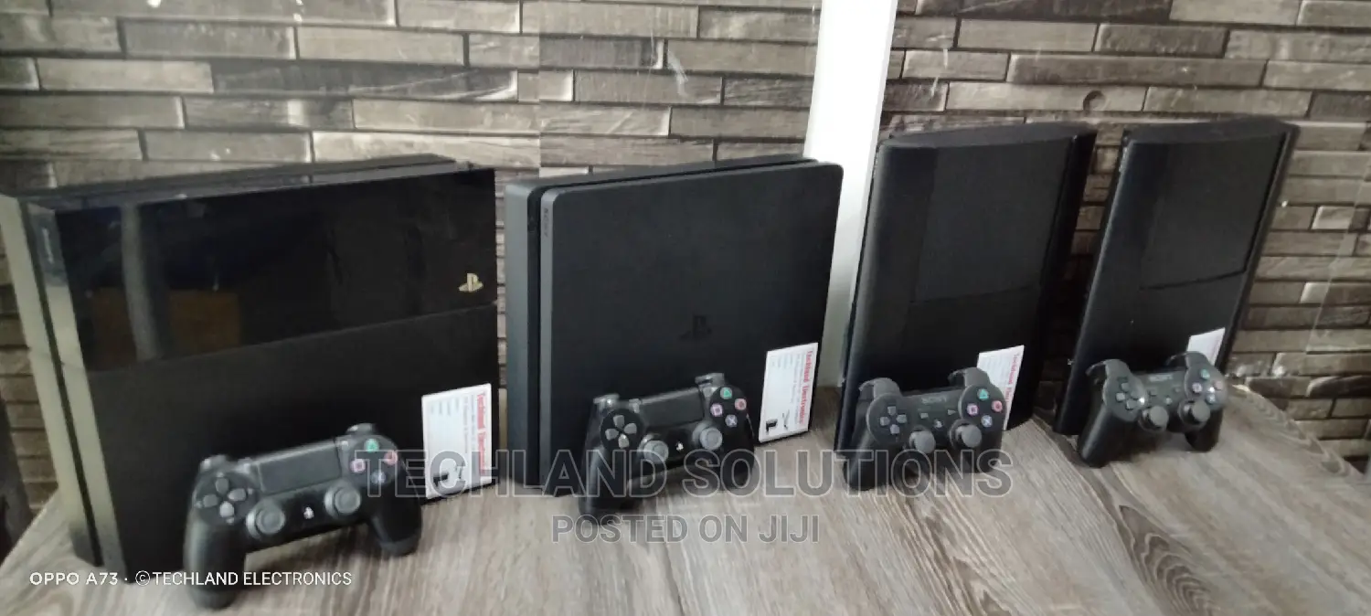 Playstation Console From. 2,3 and 4