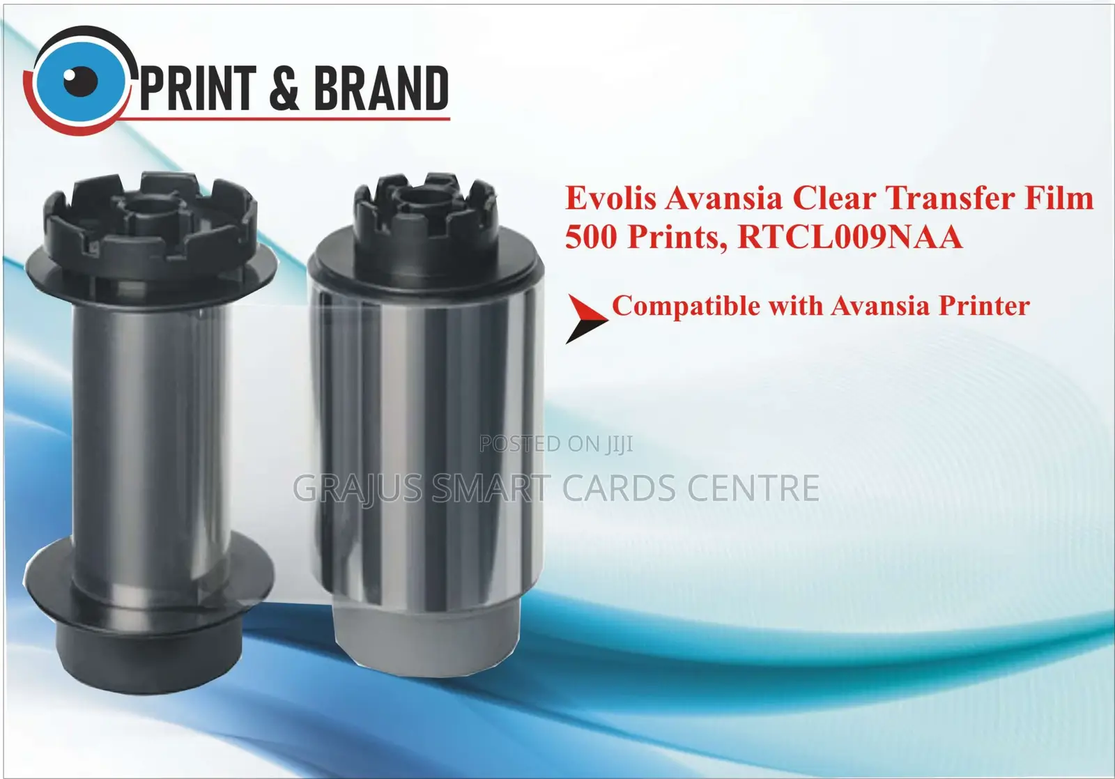 Evolis Avansia Clear Transfer Film - Rtcl009naa