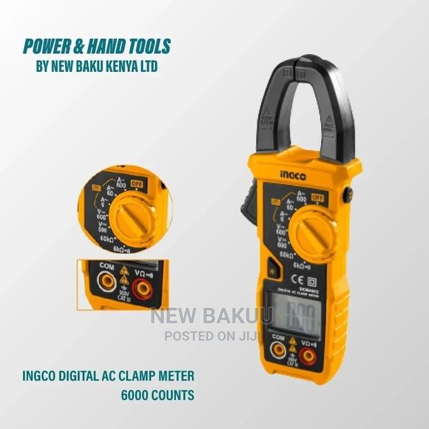 Ingco Digital AC Clamp Meter – 600V - main view